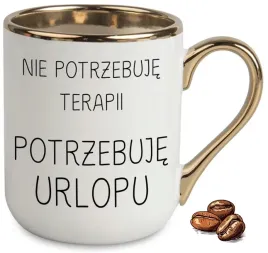kubek-elegant-bialo-zloty-na-prezent-nie-potrzebuje-terapii-potrzebuje