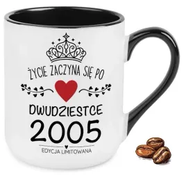 kubek-elegant-czarny-na-prezent-zycie-zaczyna-sie-po-dwudziestce
