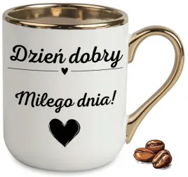 kubek-elegant-bialo-zloty-na-prezent-dzien-dobry-milego-dnia-wzory