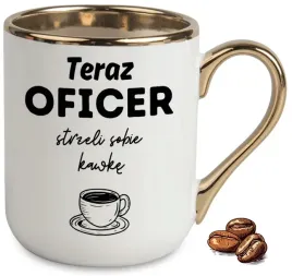 kubek-elegant-bialo-zloty-na-prezent-teraz-oficer-strzeli-sobie-kawke-wzory