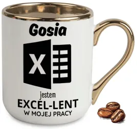 kubek-elegant-bialo-zloty-na-prezent-jestem-excel-lent-w-swojej-pracy-imie