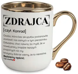 kubek-elegant-bialo-zloty-na-prezent-zdrajca-osoba-ktora-bez-skrupulow-imie