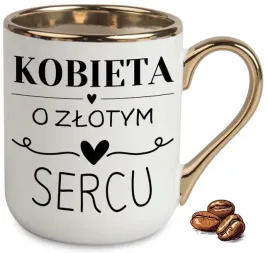 kubek-elegant-bialo-zloty-na-prezent-kobieta-o-zlotym-sercu-upominek-wzory