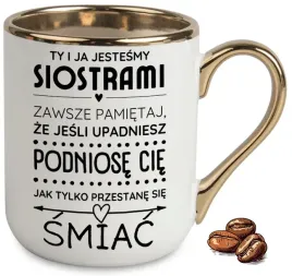 kubek-elegant-bialo-zloty-na-prezent-ty-i-ja-jestesmy-siostrami-wzory