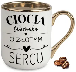kubek-elegant-bialo-zloty-na-prezent-ciocia-o-zlotym-sercu-wzory-imie