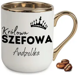 kubek-elegant-bialo-zloty-na-prezent-dla-krolowej-szefowej-wzory-imie