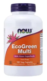 now-foods-ecogreen-multi-zestaw-witamin-i-mineralow-bez-zelaza-180-kaps