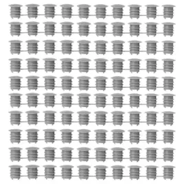 ikea-komplement-zaslepki-meblowe-ciemnoszare-100szt-w-paczce