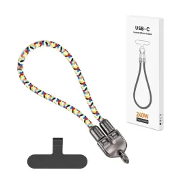 ecobox-kabel-240w-typ-c-do-typ-c-smycz-na-nadgarstek-tecza