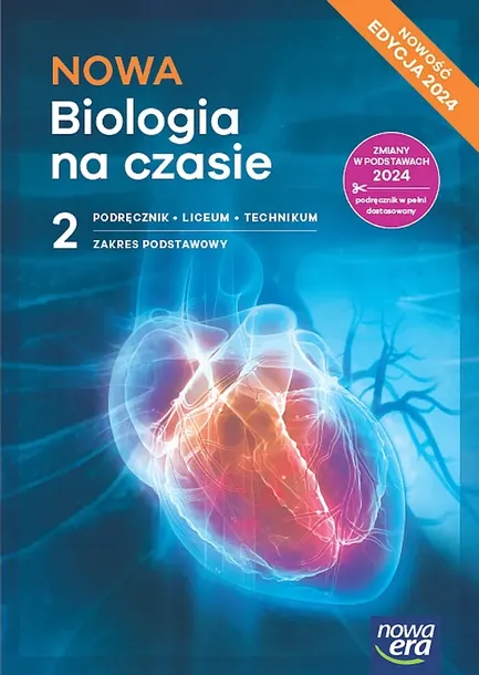 NOWA BIOLOGIA NA CZASIE PODRĘCZNIK 2 LICEUM I TECHNIKUM ZAKRES PODSTAWOWY EDYCJA 2025 - Joanna Holeczek,Anna Helmin