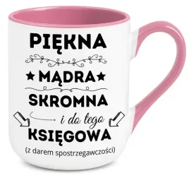 kubek-rozowy-elegant-na-prezent-dla-ksiegowej-piekna-madra-skromna-wzory