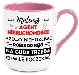 kubek-rozowy-elegant-na-prezent-dla-agenta-nieruchomosci-na-cuda-imie