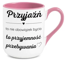 kubek-rozowy-elegant-na-prezent-przyjazn-to-nie-obowiazek-bycia-wzory