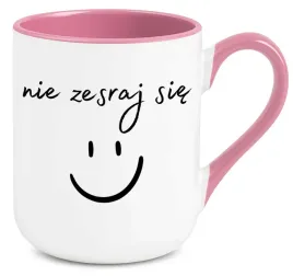 kubek-rozowy-elegant-na-prezent-nie-zesraj-sie-smieszne-wzory-na-upominek