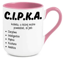 kubek-rozowy-elegant-na-prezent-c-i-p-k-a-kobieta-ktora-jest-cierpliwa
