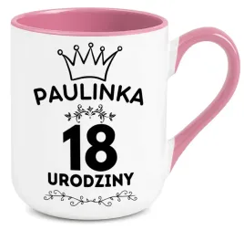 kubek-rozowy-elegant-na-prezent-na-18-urodziny-wzory-imie