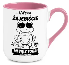 kubek-rozowy-elegant-na-prezent-zajebiscie-mi-sie-z-toba-pracowalo-imie