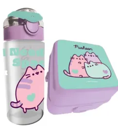 sniadaniowy-pusheen-fioletowy-do-szkoly-sniadaniowka-bidon