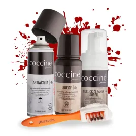 zestaw-4w1-coccine-renowator-zamszu-czerwony-pianka-i-szczotka