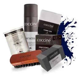 coccine-zestaw-6w1-krem-granatowy-do-butow-z-gabka-i-impregnatem