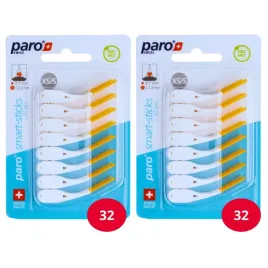 2x-paro-smart-sticks-gumowe-wykalaczki-miedzyzebowe-rozmiar-xs-s-64-szt