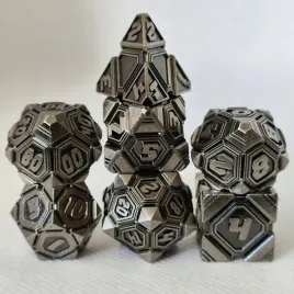zestaw-7-metalowych-kosci-futurystyczne-sci-fi-geometry-wysokiej-jakosci