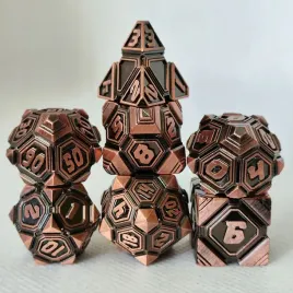 zestaw-7-metalowych-kosci-futurystyczne-sci-fi-geometry-wysokiej-jakosci