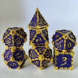 zestaw-7-metalowych-kosci-z-ozdobnym-grawerem-wysokiej-jakosci-zlote-blue