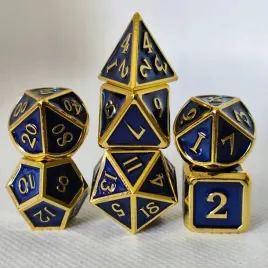 zestaw-7-metalowych-kosci-niebieskie-zlote-eleganckie-wysokiej-jakosci