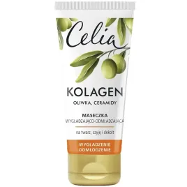 maseczka-do-twarzy-celia-kolagen-krem-wygladzajaco-odmladzajacy-oliwka-60ml