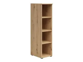 waski-regal-na-ksiazki-slupek-stojacy-30cm-do-salonu-multido-jasny-dab