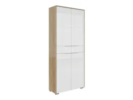 regal-zamykany-black-red-white-nevada-81-cm-dab-5-polek-wysoki-199-cm