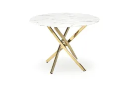 stol-okragly-halmar-raymond-2-100-cm-szklany-do-jadalni-bialy-marmur-zloty