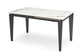 stol-rozkladany-halmar-felix-141-201x81-cm-metalowy-bialy-z-efektem-marmuru