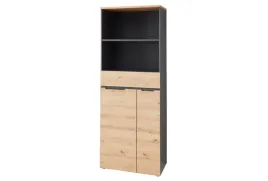 szafa-dwudrzwiowa-szynaka-meble-brego-75-cm-z-szuflada-dab-grafit