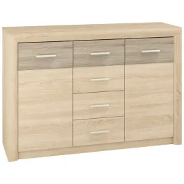 komoda-ml-meble-castel-138x91x43-cm-4-drzwi-4-szuflady-dab-sonoma