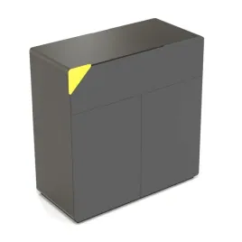 komoda-wysoka-timoore-beep-bezowy-zolty-z-szuflada-push-open