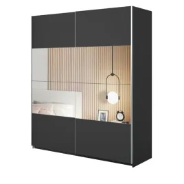 szafa-przesuwna-helvetia-beta-200-cm-czarna-z-lustrem-5-polek-210-cm