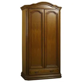 szafa-drewniana-norman-112-cm-dab-rustikal-dwudrzwiowa-uchylna-z-szuflada