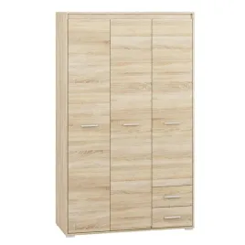 szafa-trzydrzwiowa-ml-meble-avo-120-cm-dab-sonoma-uchylna-2-szuflady