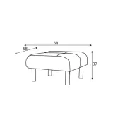 pufa-modes-czerwony-waga-z-opakowaniem-15-kg