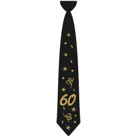 krawat-60-urodziny-glamour-birthday-czarny-43-cm