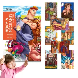 coloriages-mysteres-disney-heros-and-mechants-la-battle-kolorowanka-po-nr