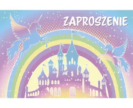 zaproszenia-urodzinowe-teczowy-zamek-i-jednorozce-10-szt-dla-dzieci