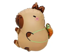 balon-foliowy-kapibara-z-zolwikiem-44x38-cm