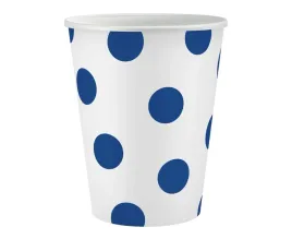 kubeczki-papierowe-biale-groszki-granatowe-250ml-6-szt