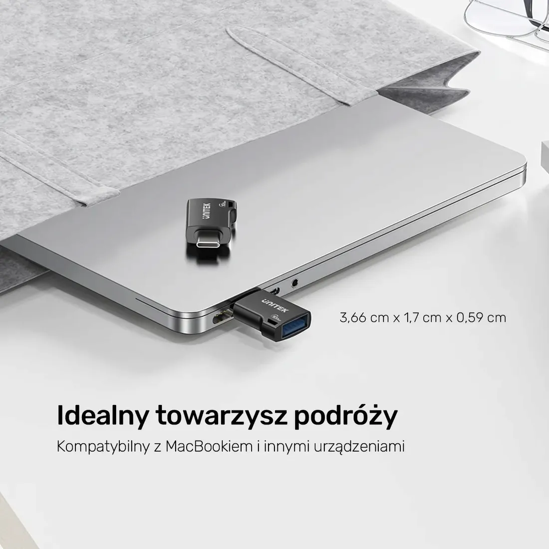 unitek-adapter-usb-c-do-usb-a-10gbps-a1048abk01
