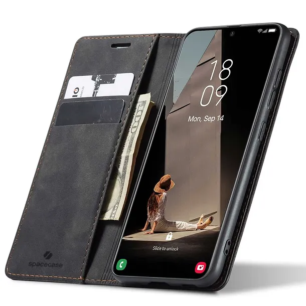 spacecase-wallet-galaxy-s21-fe-black