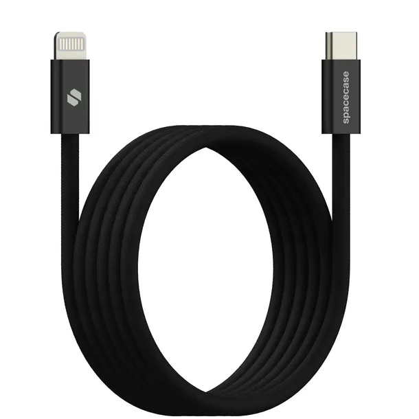 spacecase-usb-c-to-lightning-magnetic-cable-1m-20w-cl09-b-waga-z-opakowaniem-0-1-kg