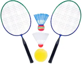 zestaw-badminton-dla-dzieci-kolorowe-rakietki-nylonowe-lotki